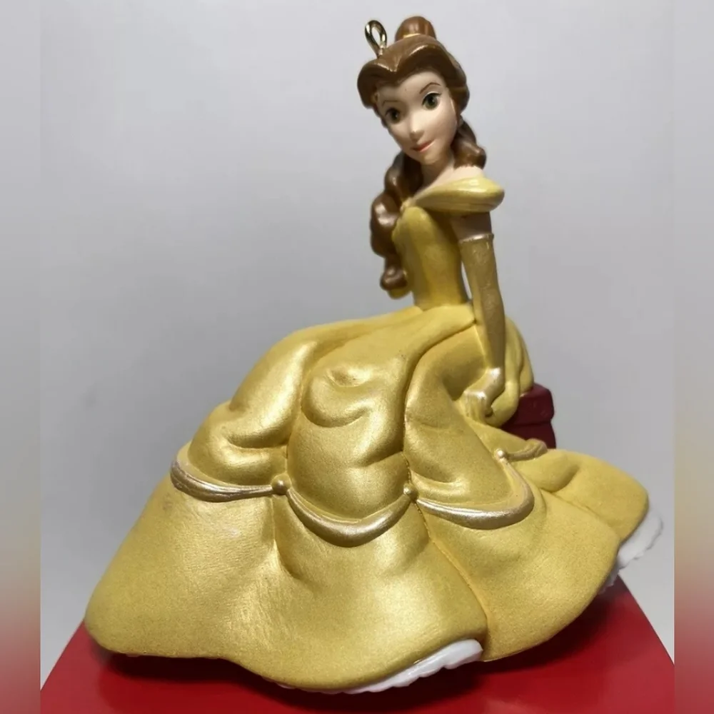 Disney Beauty & The Beast + Cinderella Xmas Hallmark Ornaments
